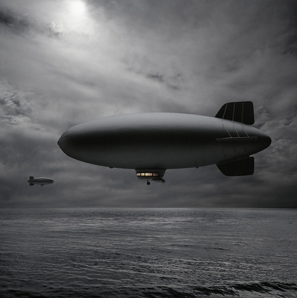 Photograph Glen Wexler Two Blimps Passing In The Night on One Eyeland